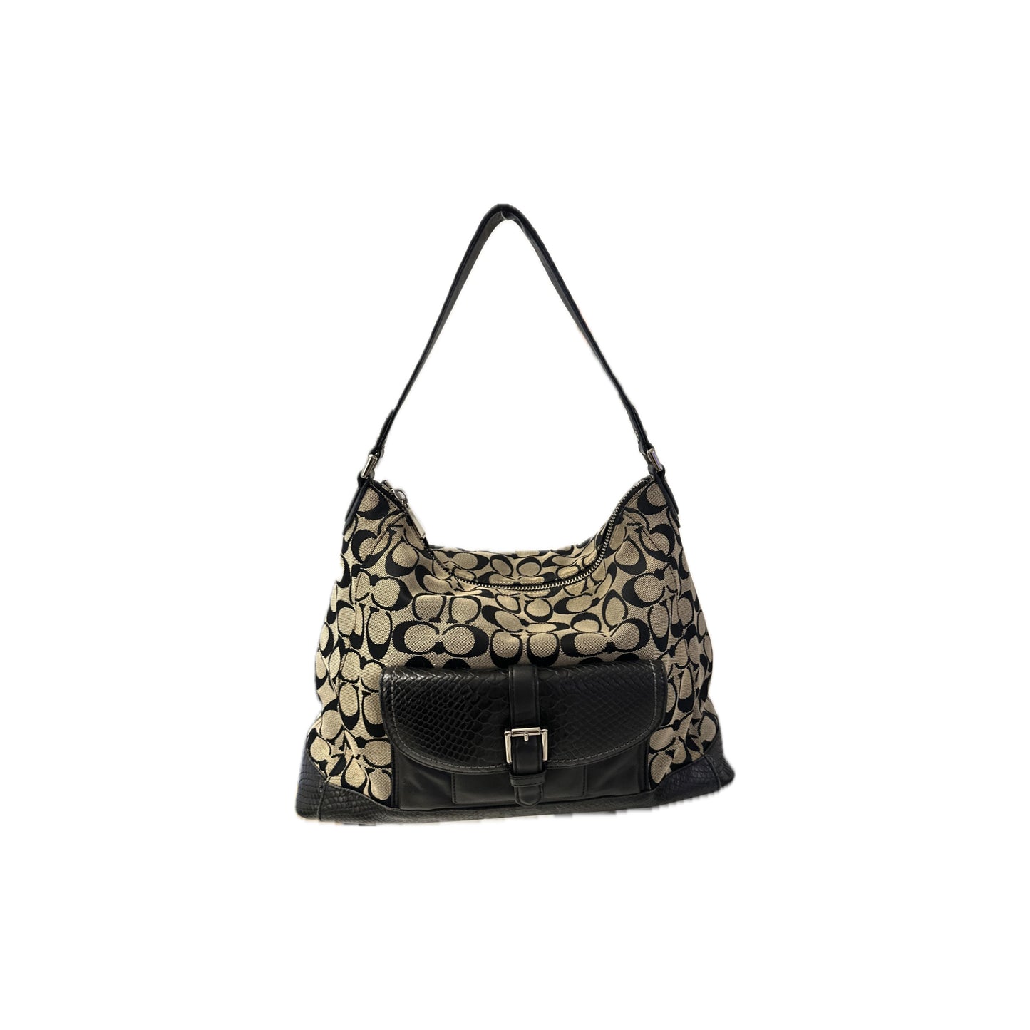 Coach Charlie Python Bag