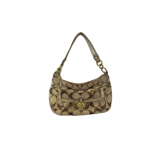 Coach Gold Monogram Bag