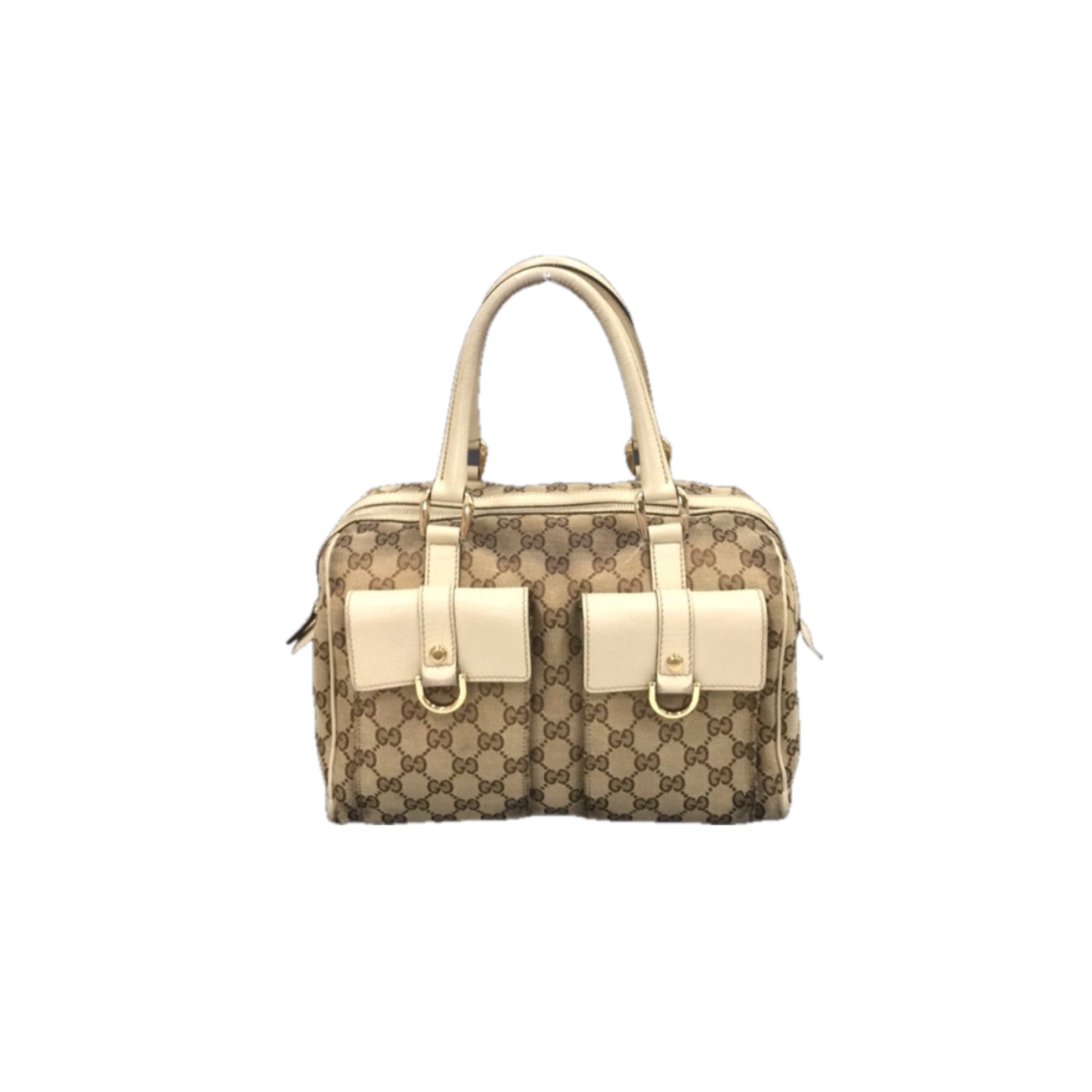 Gucci GG Canvas Abbey Pocket Boston