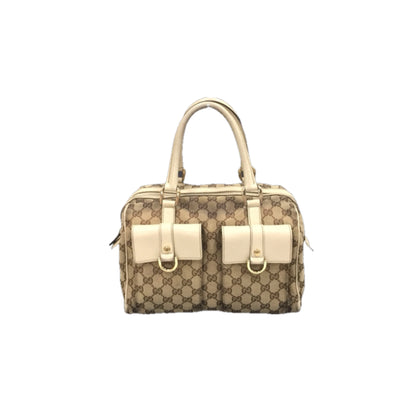 Gucci GG Canvas Abbey Pocket Boston