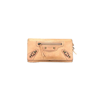 Balenciaga City Leather Pink Purse