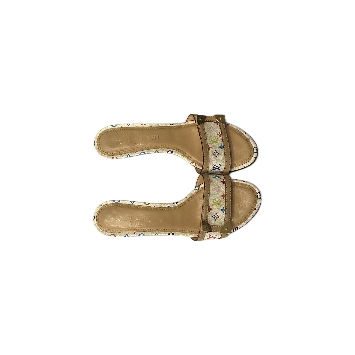 Louis Vuitton Monogram Kitten Heels