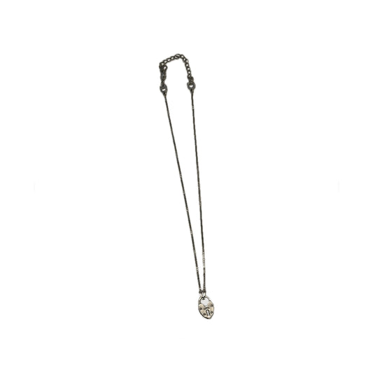 Christian Dior Padlock Charm Necklace